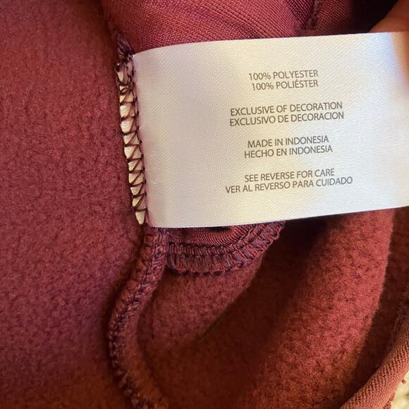 Eddie Bauer Men's Sz XXL Classic Fit Knitted Sweater Fleece Heathered Tawny Port - Picture 12 of 16